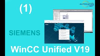 first step WinCC Unified  WinCC Unified V19  installation [upl. by Ewer]