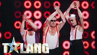 Kommer Dancing Kings att lyckas övervinna Kakan Hermanssons hjärta i Talang 2017  Talang TV4 [upl. by Jarin]