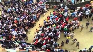 Palio di Siena 2015 e rissa finale [upl. by Sedaiuqlem]