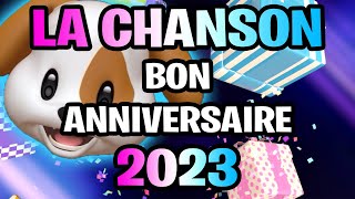 LES ANIMOJIS  LA CHANSON JOYEUX ANNIVERSAIRE 2023 [upl. by Aniretac]