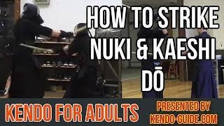 How to Strike Men Kaeshi Do and Nuki Do in Knedo [upl. by Hershell]