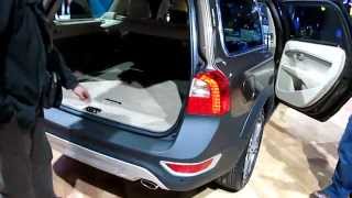 Volvo XC70 trunk size view  Paris motor show 2012 [upl. by Susanetta]