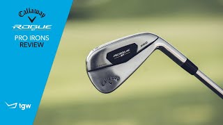 Callaway Rogue ST PRO Irons Review by TGW [upl. by Favian]