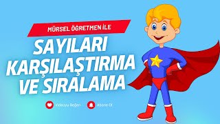 3Sınıf Matematik 6ders Sayıları Karşılaştırma ve Sıralama [upl. by Huan880]