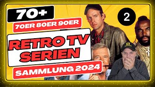 Alte TV Serien 70er 80er 90er Jahre  Talk und Sammlungs Overview Teil 2 [upl. by Tala]