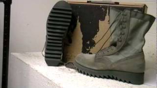 Altama Air Force Sage Green Boot with Ripple Sole [upl. by Harrington]