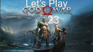 God of War lets play part 23 Fafnirs Hoard part 03 amp Exploring Veithurgard part 01 [upl. by Asimaj]