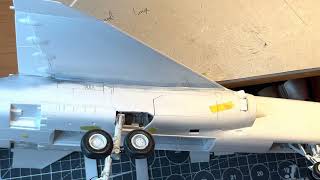 BAC TSR2 148 scale Build stage 6 [upl. by Kurtz]