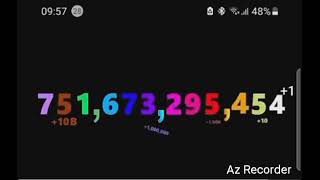 0 to 1 trillion with sound effects 16x Speed 50 fps [upl. by Adnawat]