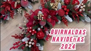 💯 ideas de guirnaldas navideñas 2024🎄 navidaddecoracionesdecoracionesnavideñasdecorationdecor [upl. by Milda]