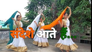 Sandese Aate Hai  Dance coverBorderSunny DeolSuniel ShettyIndependent day  dancevideo [upl. by Ardnad2]