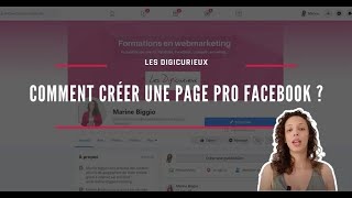 Comment créer une page professionnelle Facebook [upl. by Biagi20]