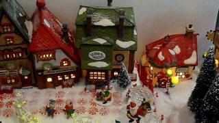 How to set up Christmas Village  Time lapse [upl. by Segal]