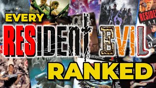 Every Resident Evil Game RANKED 2024 Edition [upl. by Summer]