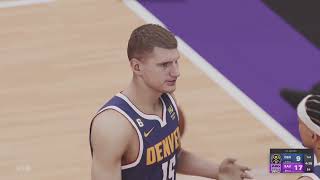 2K23 NBA｜Denver Nuggets vs Sacramento Kings [upl. by Cock]