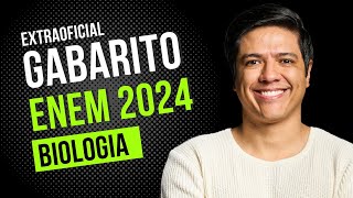 GABARITO EXTRAOFICIAL ENEM 2024  BIOLOGIA  Prof Kennedy Ramos [upl. by Asilenna]