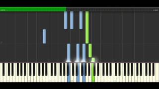 Gymnopedie 3  Erik Satie Piano Tutorial Synthesia [upl. by Moises]