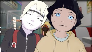 O HORROROSO ENCONTRO DE HIMAWARI E INOJIN  BORUTO VR [upl. by Ynnaj]