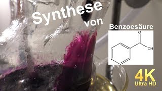 Synthese von Benzoesäure Oxidation von Toluol [upl. by Egag324]