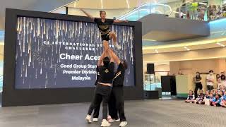 Cheer Aces 1st Runner Up  Coed Group Stunts  Premier [upl. by Yessydo]