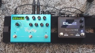 Strymon BigSky vs Neunaber Illumine [upl. by Leirda]