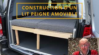 Construction dun lit peigne amovible [upl. by Seyer]