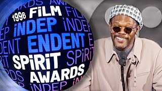 11th annual Spirit Awards ceremony hosted by Samuel L Jackson  full show 1996  Film Independent [upl. by Iddet]