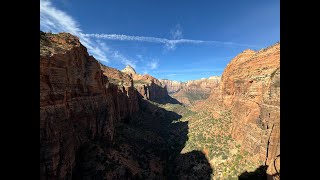 Zion National Park  Zion Canyon Overlook Trail  Springdale Utah  4K [upl. by Elicia943]