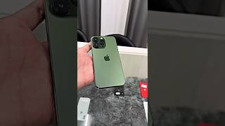 iPhone 13 Pro Max  Green Colour shorts [upl. by Acirederf288]