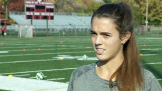 CCX Sports Spotlight Kiya Gilliand BenildeSt Margaret’s Girls Soccer [upl. by Pretrice]