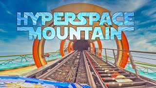 4K HyperSpace Mountain  On Ride  Disneyland Paris [upl. by Odlaniger]