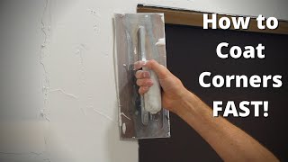 How to Coat Corner Bead with a Trowel [upl. by Gnilrac]