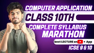 ICSE Class 10th Computer Complete Syllabus Marathon  ICSE 9 amp 10  Java Programming Basics [upl. by Lenni]