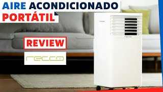 Review Aire acondicionado Portátil Recco [upl. by Aihsenrad]