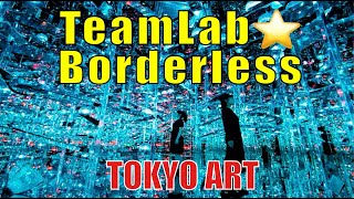 TEAM LAB BORDERLESS TOKYO JAPAN INCREDIBLE ATTRACTION ART HOW TO GET TO [upl. by Om967]