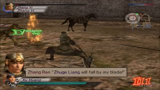 Xu Huang 🎮 Dynasty Warriors 4 Hard Mode Battle of Luo Castle ⚔️ [upl. by Anaicul703]