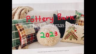 POTTERY BARN HOLIDAY LOOKBOOK 2023🎄WHATS NEW AT POTTERY BARN🎁ONLINE SHOPPING⛄ [upl. by Leidag]