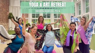 Yoga amp Art Retreat  Bridgnorth 2024 [upl. by Nagram]