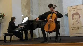 Lalo Cello Concert 1  Temesvári Bence [upl. by Topliffe]