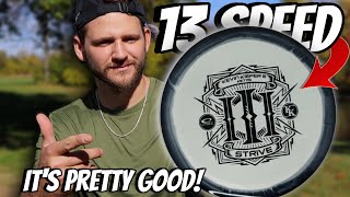 A 13 Speed DRIVER That FLIPS Up Latitude64 STRIVE  Disc Golf [upl. by Cyndie]