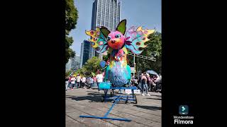 alebrije quotCoaquot Desfile de alebrijes monumentales 2023 CDMX X quotel Ritualquot [upl. by Cenac265]