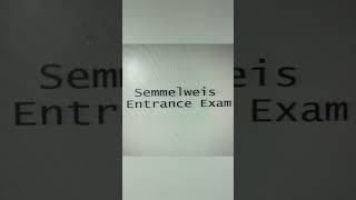 Semmelweis University entrance examinterview Stipendium hungaricum scholarship program [upl. by Howzell349]