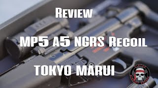 MP5 A5 TOKYO MARUI NGRS RECOIL  REVIEW EN ESPAÑOL  VIKTOR AIRSOFT ESPAÑA [upl. by Zelten152]