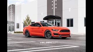 Ford Mustang S550  Velgen Wheels VF5  20quot [upl. by Nogem]