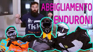 Abbigliamento moto  Enduroni pt1 [upl. by Ettezyl]