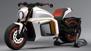 Evoke 6061GT  electric motorcycle with a record range [upl. by Tnirb670]