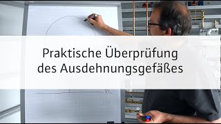 Tutorial Heizungstechnik  Überprüfung des Ausdehnungsgefäßes [upl. by Boudreaux125]