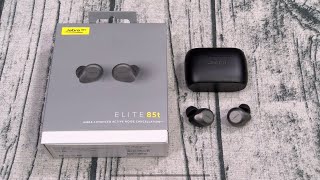 Jabra Elite 85T  Active Noise Canceling True Wireless Earbuds [upl. by Ennovyhs526]