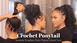 Versatile Crochet Passion Twist Ponytail [upl. by Sgninnej]