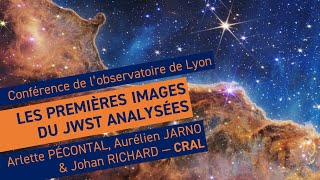 Les premières images du JWST analysées  Conférence de lobservatoire de Lyon [upl. by Lockwood]